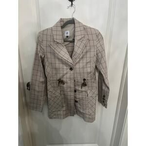 Cabi Windowpane Jacket
